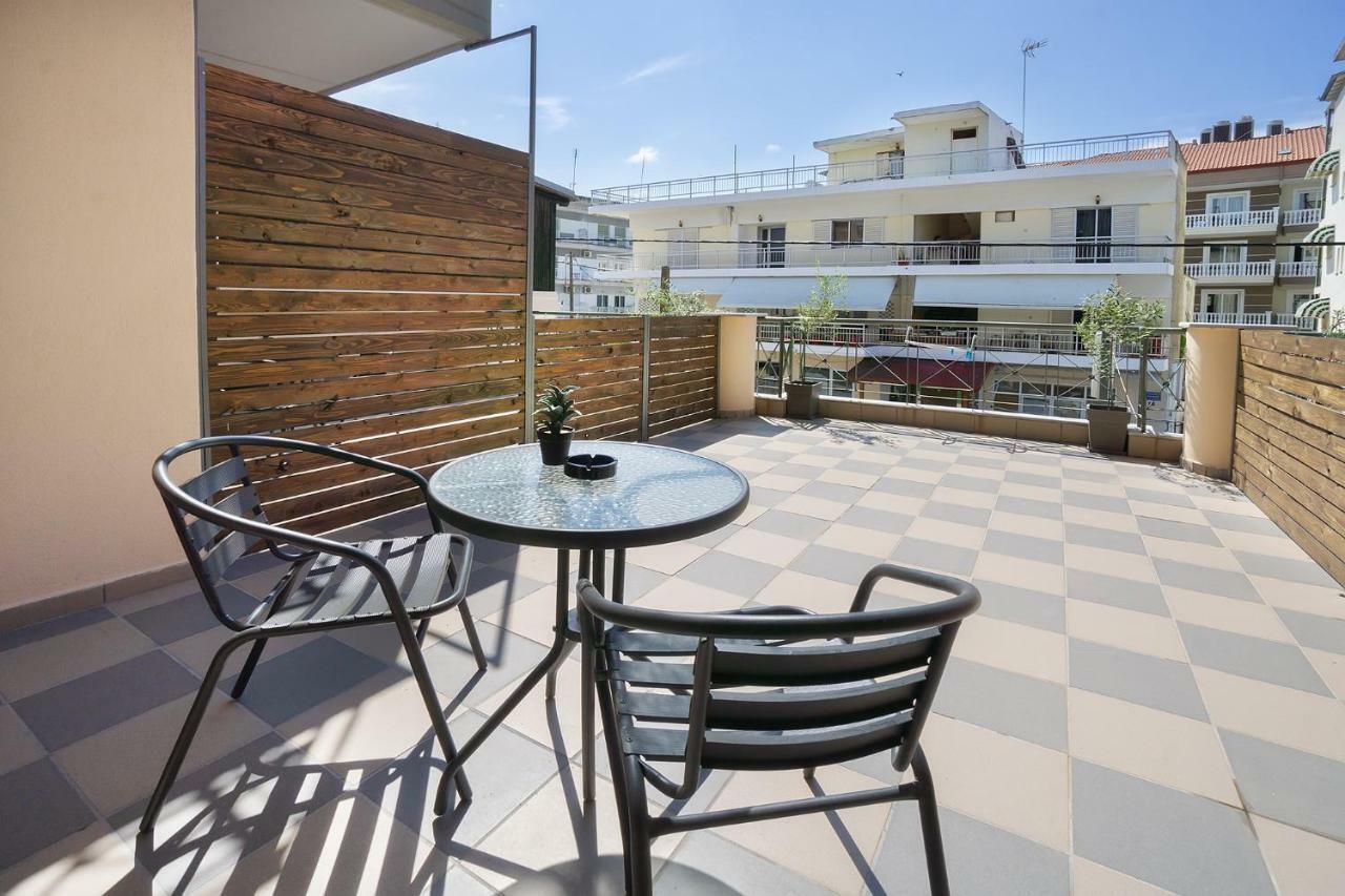 Saffroni Inn Paralía Exterior foto